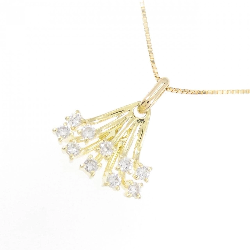 K18YG Dây chuyền kim cương - Hàng hiệu Authentic 864572