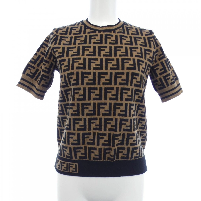 【Mã giảm giá】FENDI Áo len 646020