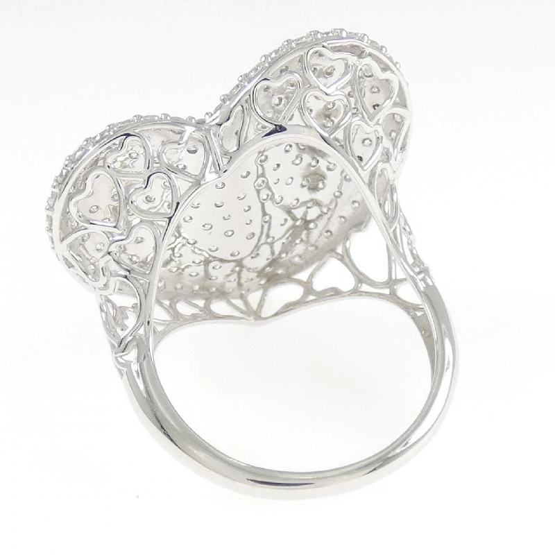 Nhẫn kim cương hình trái tim K18WG 2.00CT - Hàng hiệu Authentic 850912