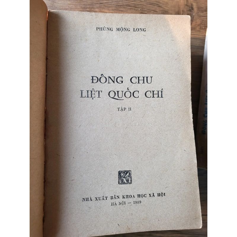 Đông Chu Liệt Quốc _ Nguyễn Đỗ Mục dịch ,Cao Xuân Huy hiệu đính (8 tập; 1989) 369798