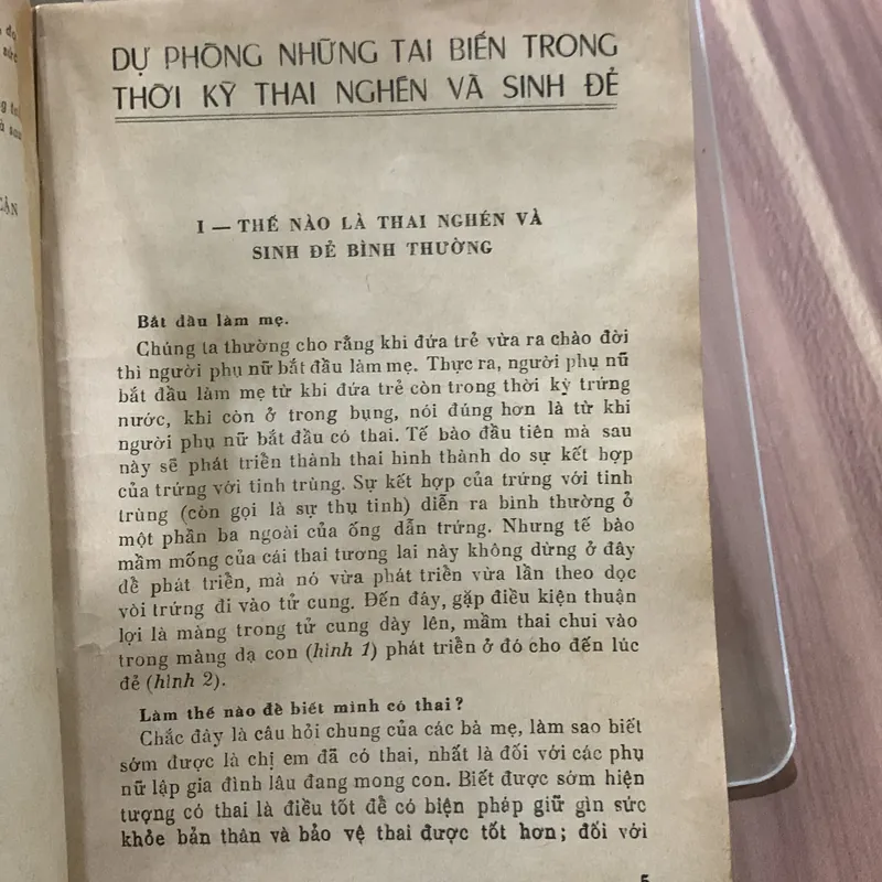 Dự phòng những tai biến trong thời kỳ thai nghén và sinh sản  622662