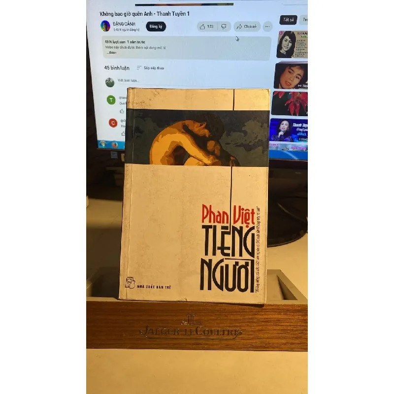 Tiếng Người - Phan Việt -NXB Trẻ -Năm XB 2008 -Sách lưu kho có ố -tác phẩm đầu tay của Phan Việt STB1379 Blogmeo 27525 584919