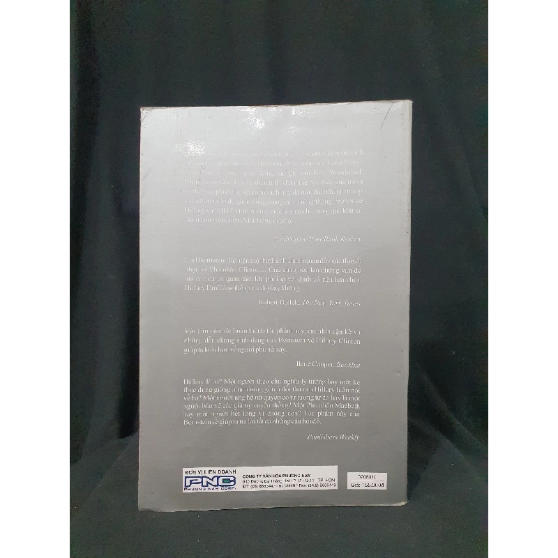 NGƯỜI ĐÀN BÀ QUYỀN LỰC MỚI 80% 2008 -HCM205 HILLARY RODHAM CLINTON SÁCH DANH NHÂN 923058