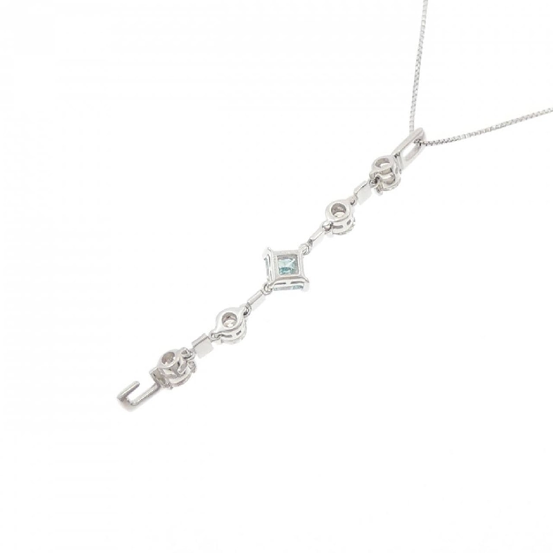 K18WG 2WAY Dây chuyền kim cương 0.356CT - Hàng hiệu Chính hãng 860145