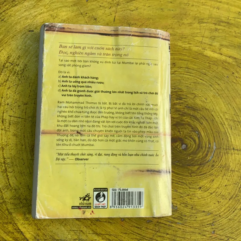 TRIỆU PHÚ KHU Ổ CHUỘT - VIKAS SWARUP 746811