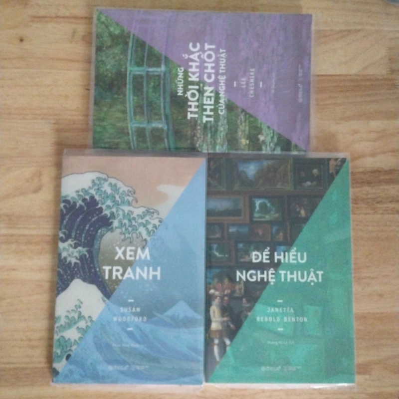 Bộ 3 cuốn: Để hiểu nghệ thuật + Thời khắc then chốt + Xem tranh 541769