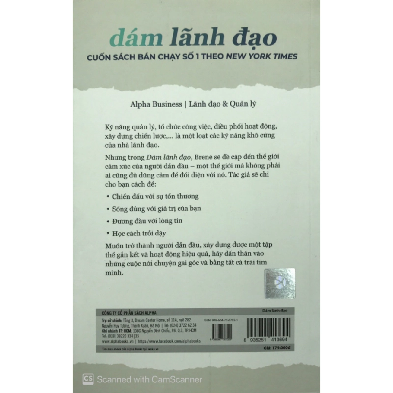 Dám Lãnh Đạo - Dare To Lead - Brené Brown 294261