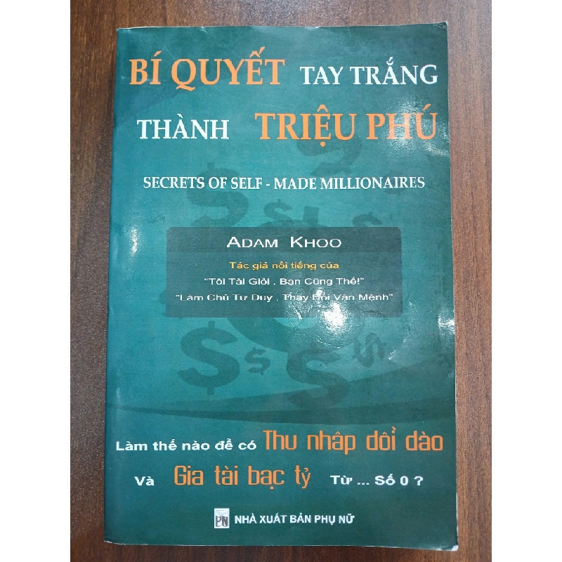 Bí Quyết Tay Trắng Thành Triệu Phú - Adam Khoo 538352