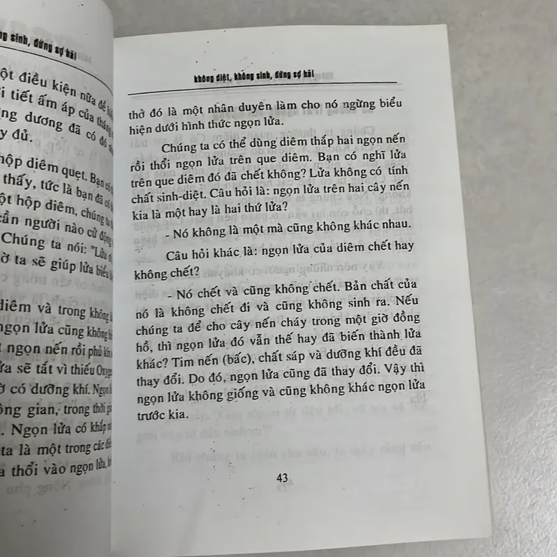 Không sinh không diệt đừng sợ hãi - Nhất Hạnh 568657