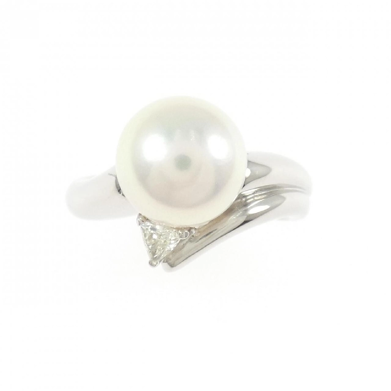 Nhẫn ngọc trai Akoya PT900 9.2mm - Hàng hiệu Authentic 853536