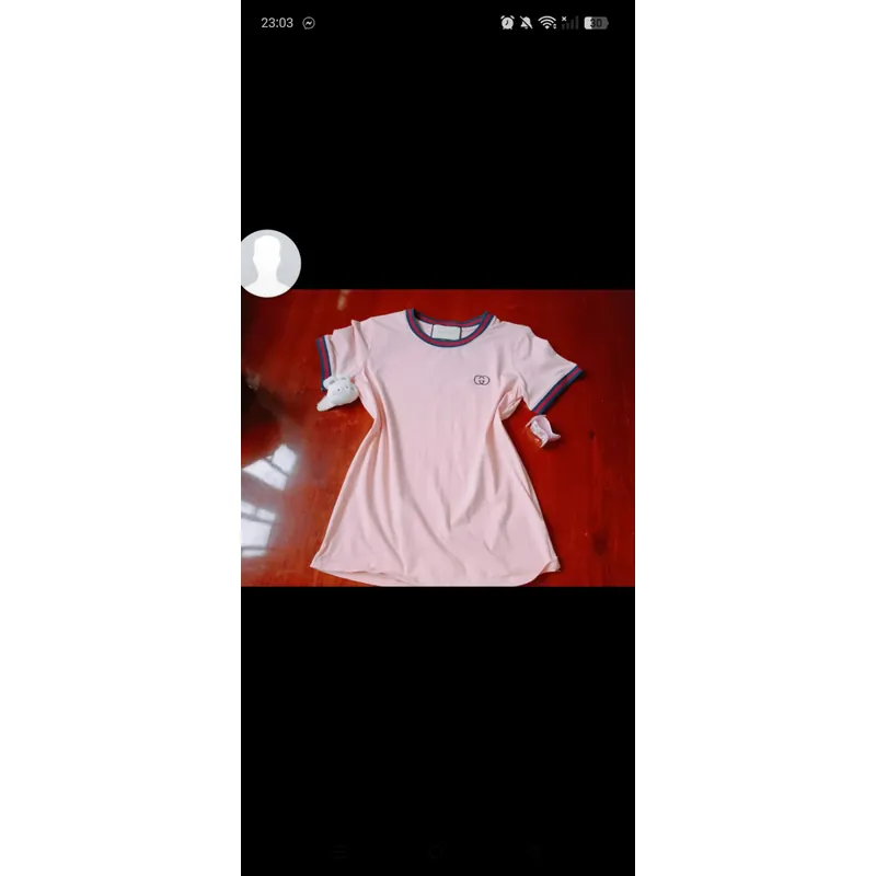 Áo gucci hồng phấn 590421