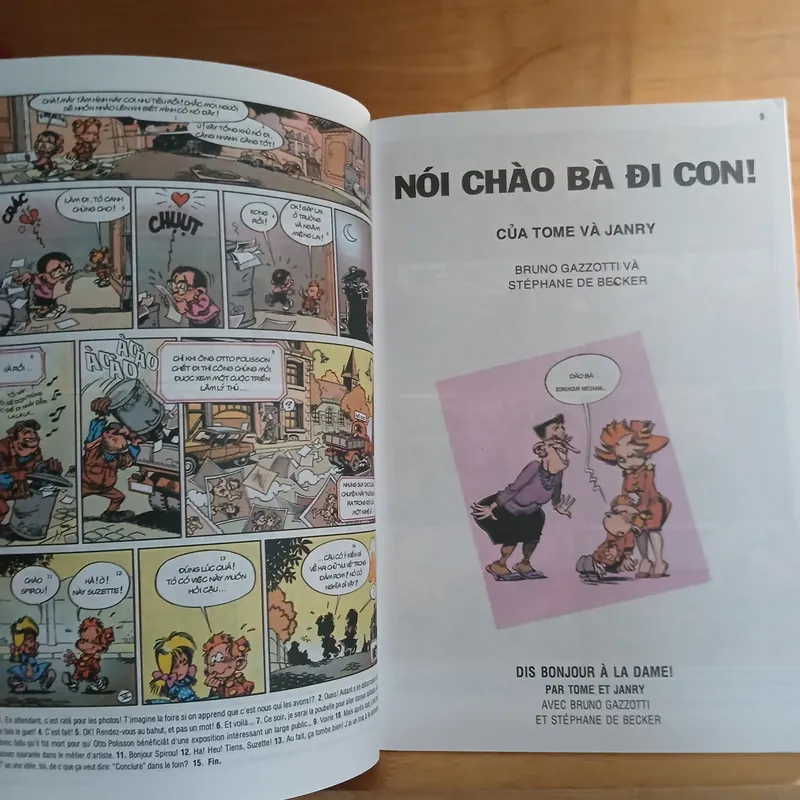 Truyện Tranh Màu Nhóc Spirou (10 Tập/Tập 1 -> 10) - Tom & Janry 739691
