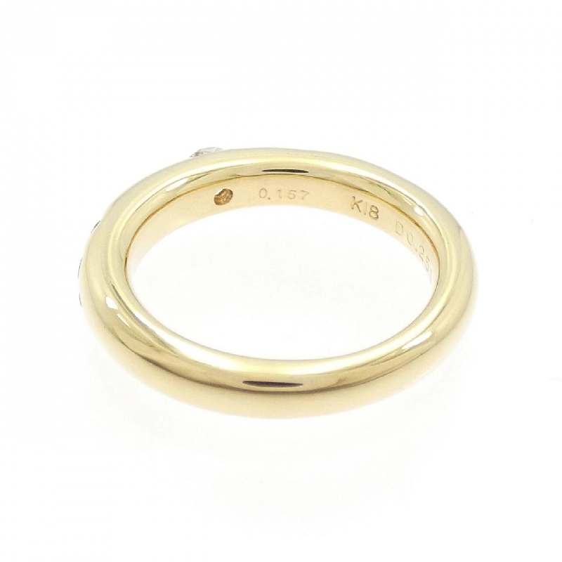Nhẫn kim cương K18YG 0.157CT - Hàng hiệu Authentic 852086