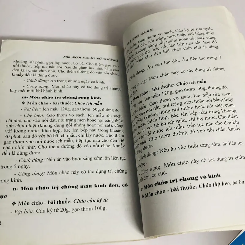 800 MÓN CHÁO BỔ DƯỠNG PHÒNG VÀ TRỊ BỆNH  693811