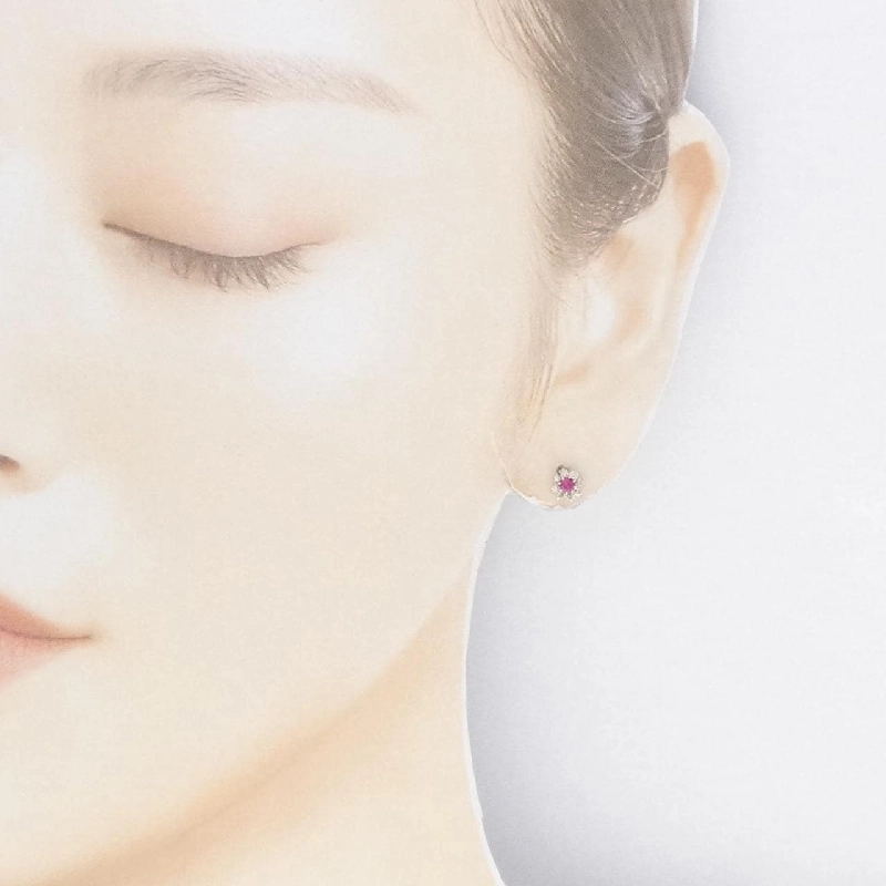 PT900 Bông tai Ruby 0.16CT - Hàng hiệu Chính hãng 872416