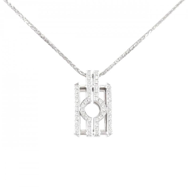 750WG/K18WG Dây chuyền kim cương 0.90CT - Hàng hiệu Chính hãng 861954