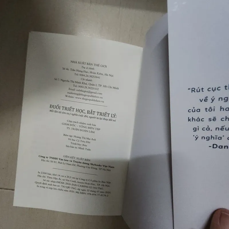 Sách Đuổi triết học bắt triết lý 717364