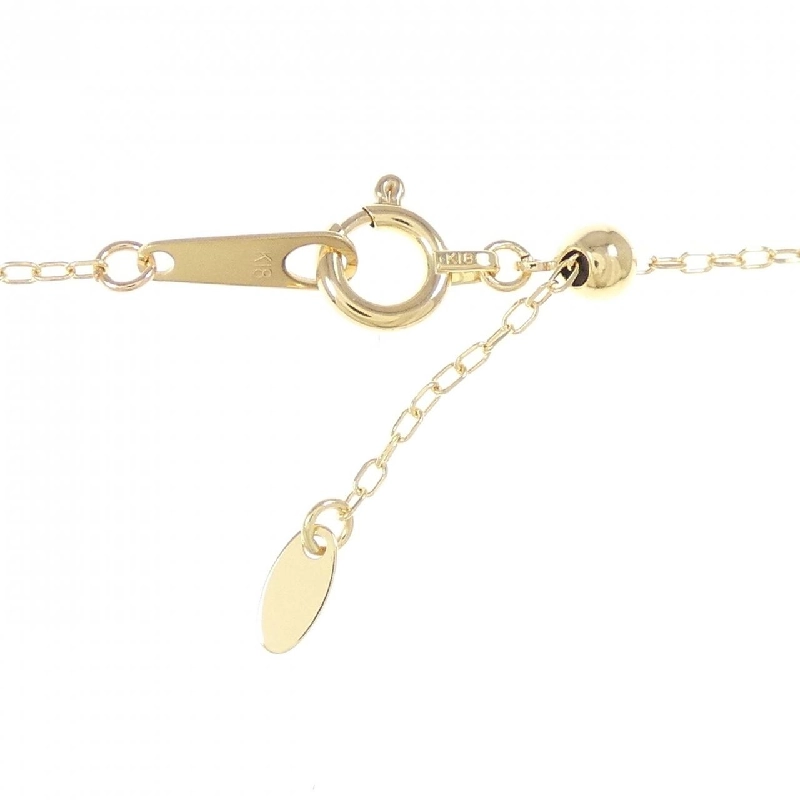 K18YG/PT850 Dây chuyền ngọc trai Akoya 7.5mm - Hàng hiệu Chính hãng 856694