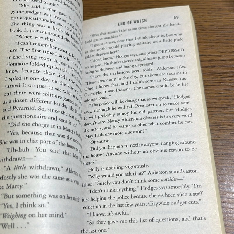 End of watch Stephen King 494914