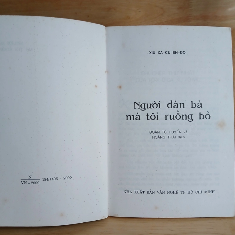 Người Đàn Bà Mà Tôi Ruồng Bỏ ▪︎ XIU-XA-CU EN-ĐO 457887
