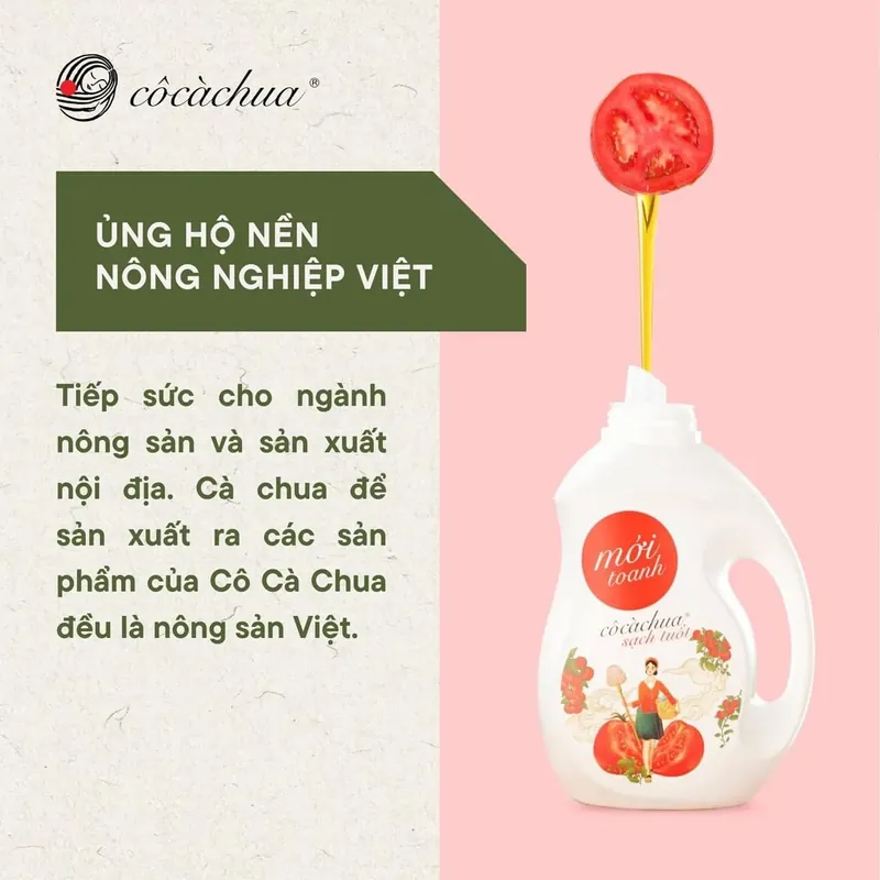 nước rửa tay cô cà chua truyền thống 500ml 607795