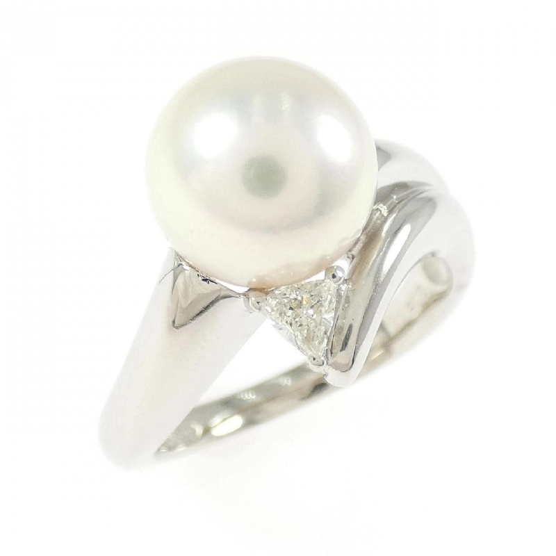 Nhẫn ngọc trai Akoya PT900 9.2mm - Hàng hiệu Authentic 853536