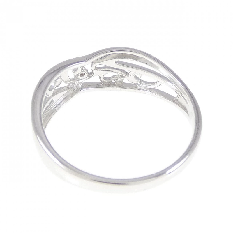 Nhẫn kim cương K10WG 0.01CT 672868