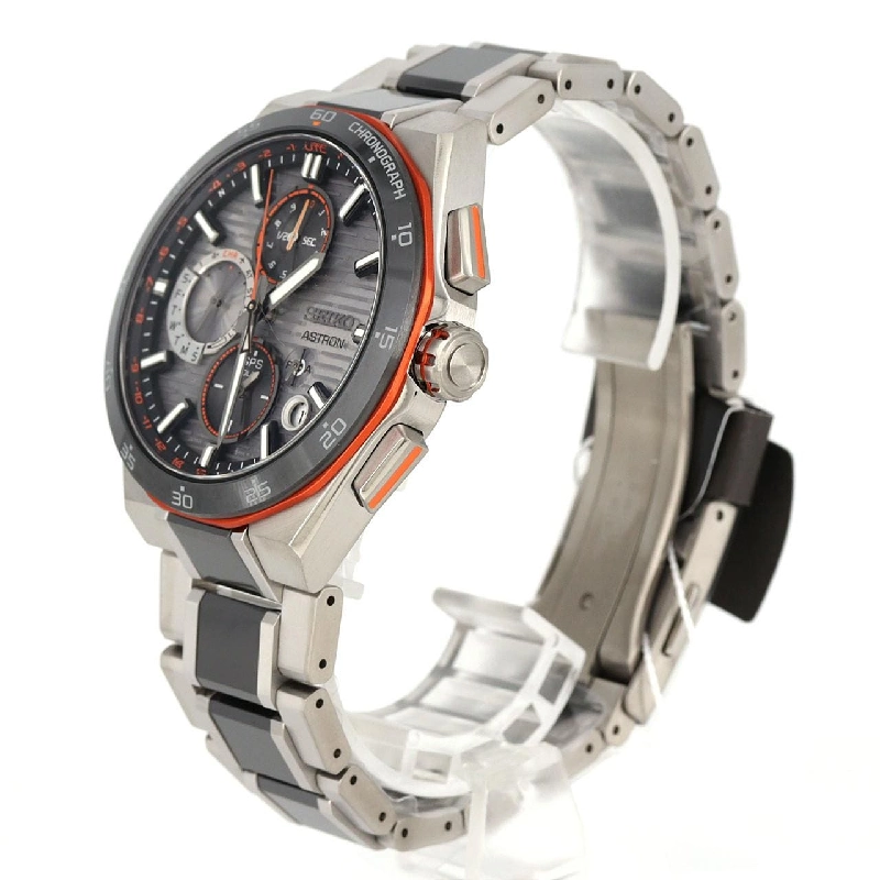 Đồng hồ GPS Seiko Astron điện từ LIMITED 5X83-0AS0-1/SBXC183 TIx gốm năng lượng mặt trời - Hàng hiệu Chính hãng 888330