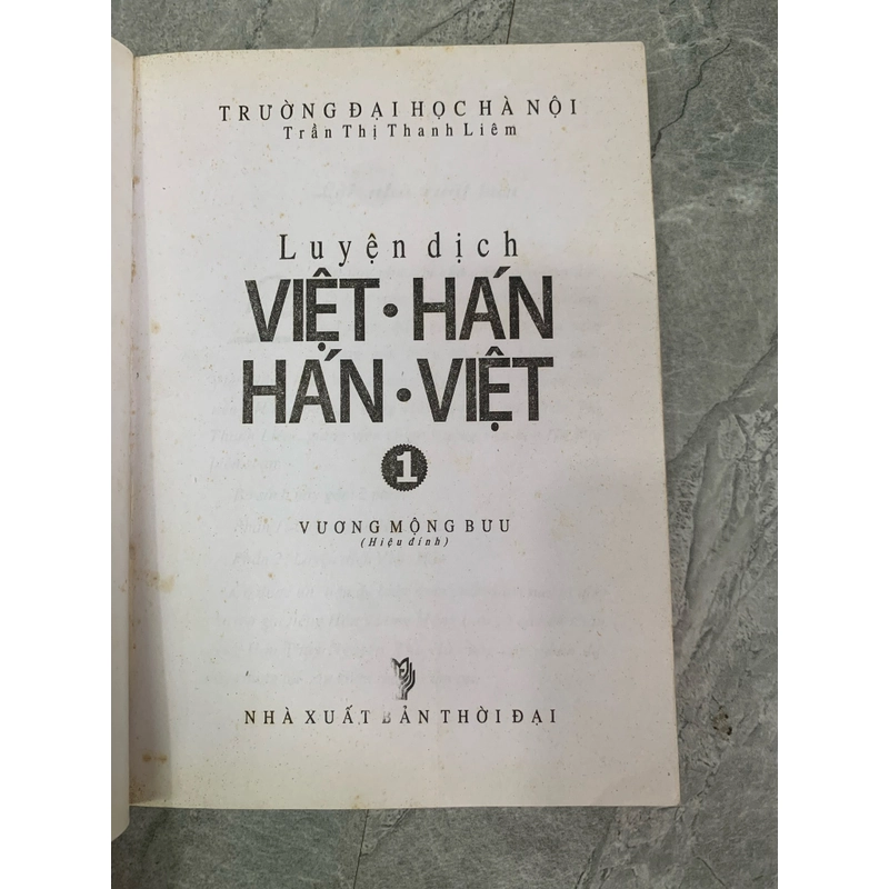 Luyện dịch việt hán, hán việt 292039