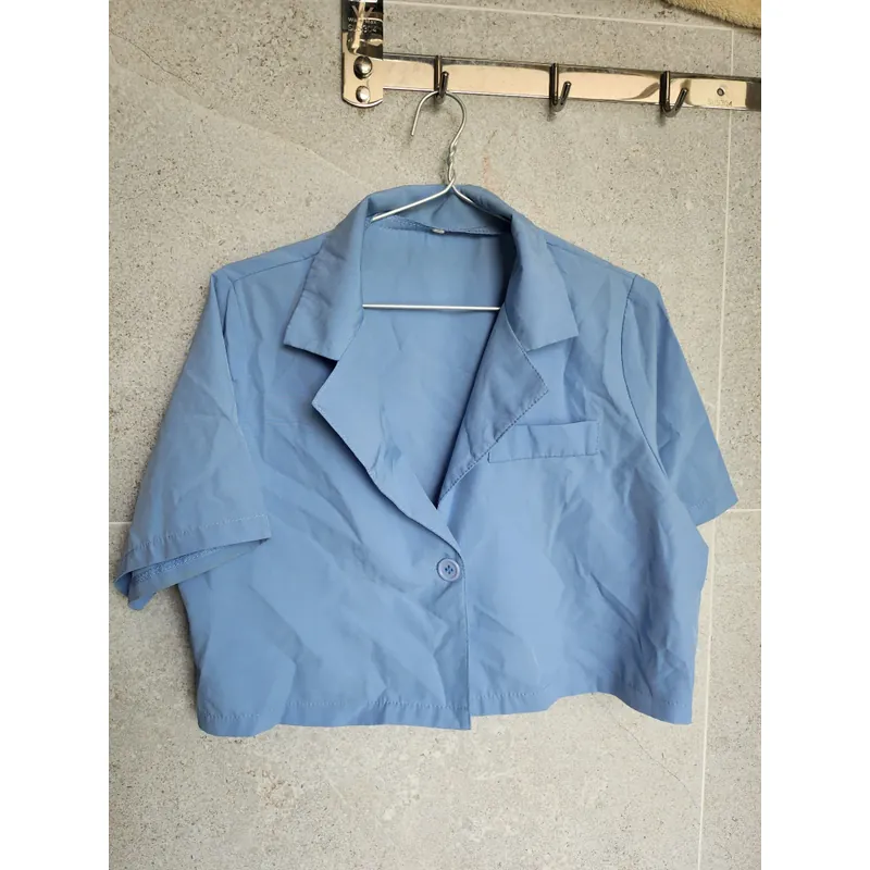 Áo sơ mi croptop 600919