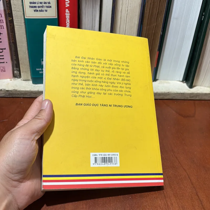 II Sách Phật Giáo: Kinh Bát Đại Nhân Giác - (Giáo Trình Trung Cấp Phật Học) - 2018 784074