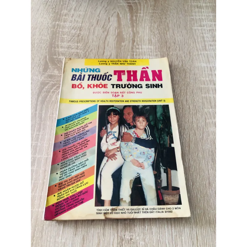 NHỮNG BÀI THUỐC THẦN BỔ, KHOẺ, TRƯỜNG SINH ( T3) 1017664