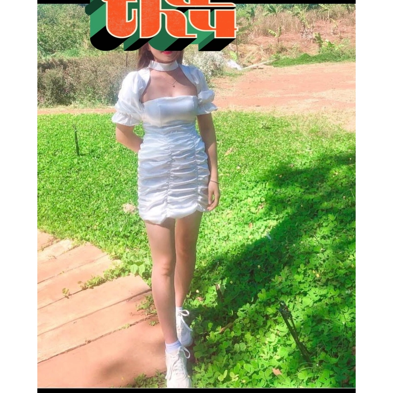 Đầm lụa trẻ trung 479808