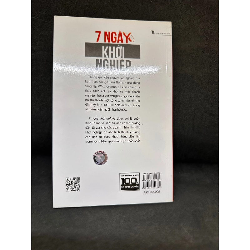 [Phiên Chợ Sách Cũ] 7 Ngày Khởi Nghiệp, 2017 - Dan Norris H1004-SBM 1018021