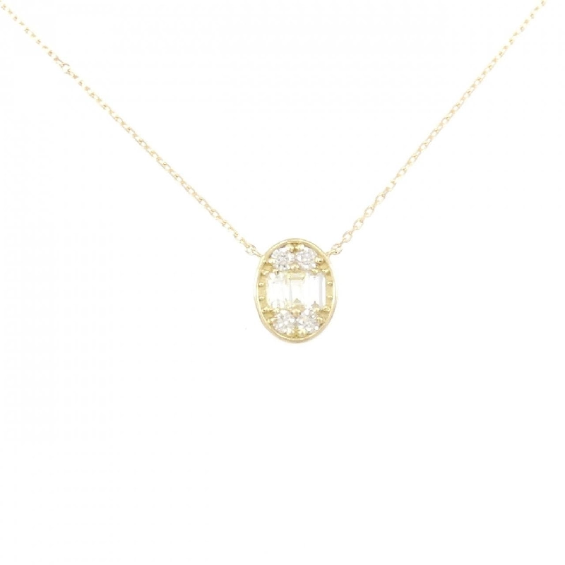 K18YG Dây chuyền kim cương 0.30CT - Hàng hiệu Chính hãng 860649