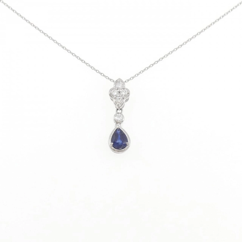 Dây chuyền Sapphire PT900/PT850 0.54CT - Hàng hiệu Chính hãng 857267