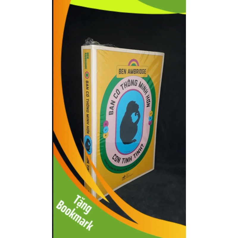 (TẶNG BOOKMARK) Bạn có thông minh hơn con tinh tinh? mới 100% RBK1501 939184