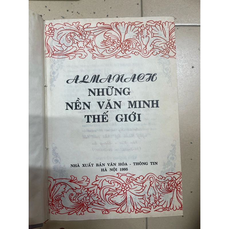 ALMANACH Những nền văn minh thế giới 469438