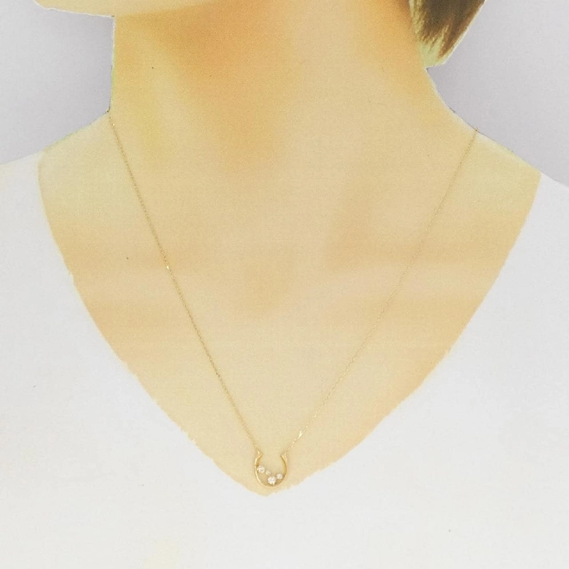 K18YG Dây chuyền kim cương - Hàng hiệu Authentic 863138