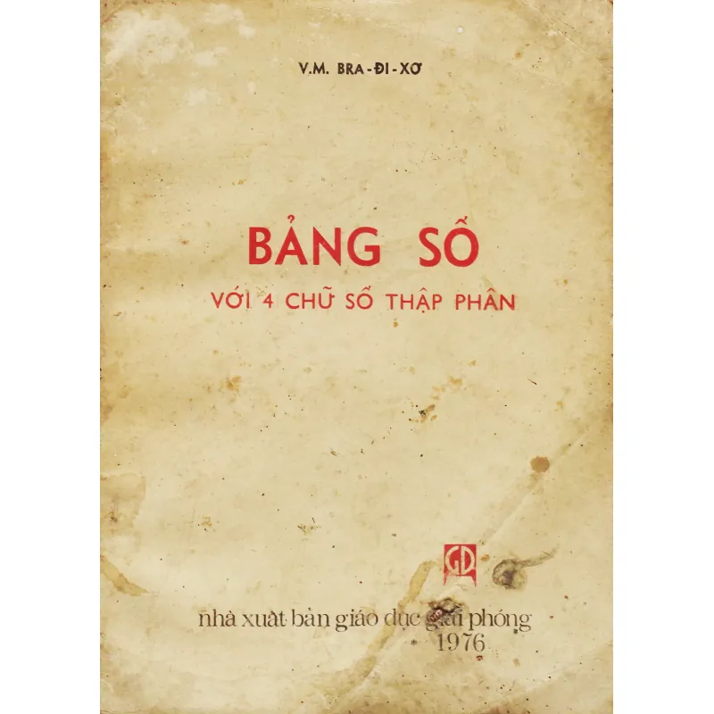 Bảng số với bốn chữ số thập phân 565014