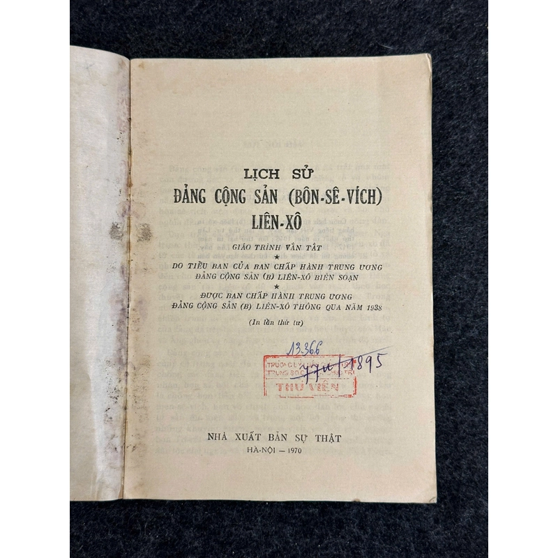 LỊCH SỬ ĐẢNG CỘNG SẢN (BÔN-SÊ-VÍCH) LIÊN XÔ 445827