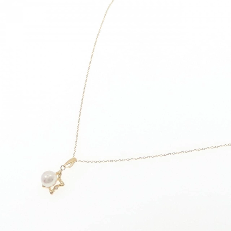 K18YG Ngôi sao Akoya Pearl Dây chuyền 6.1mm - Hàng hiệu Chính hãng 856691