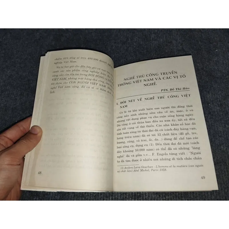 NGHỀ THỦ CÔNG TRUYỀN THỐNG VIỆT NAM VÀ CÁC VỊ TỔ NGHỀ 991141