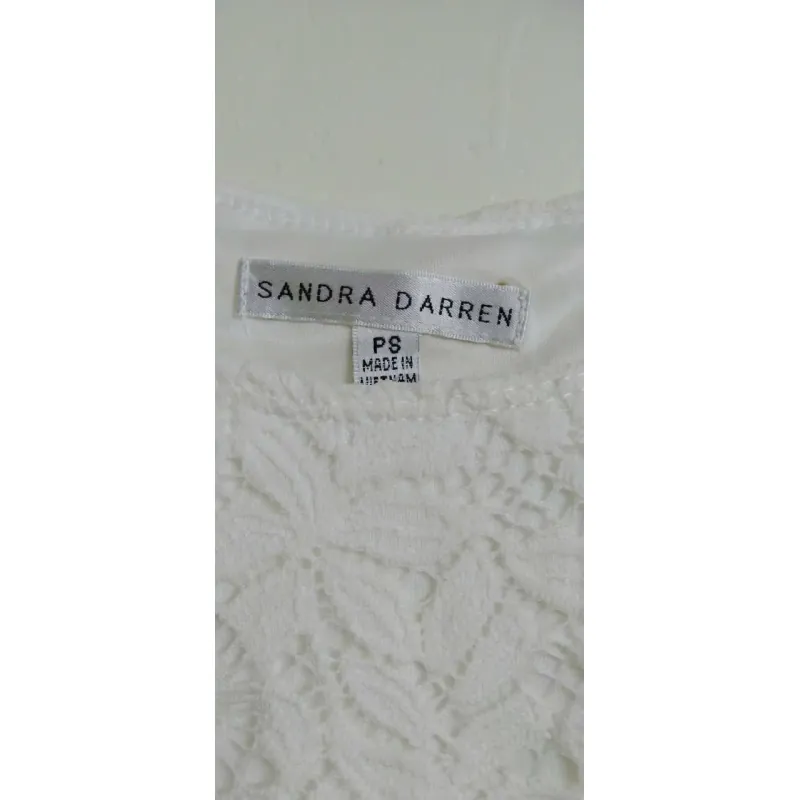 Đầm trắng Sandra Darren size M 737869