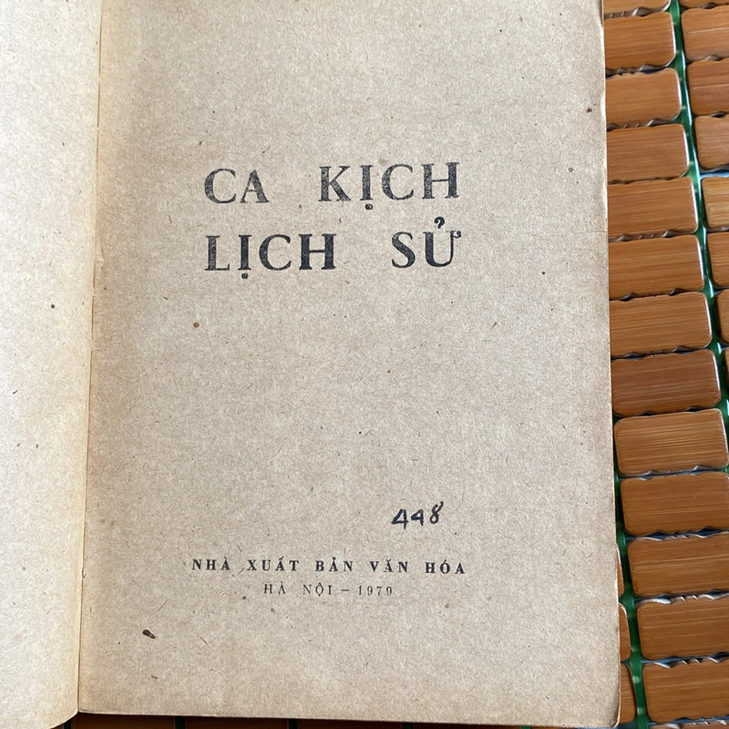 CA KỊCH LỊCH SỬ (XB 1980) 507346