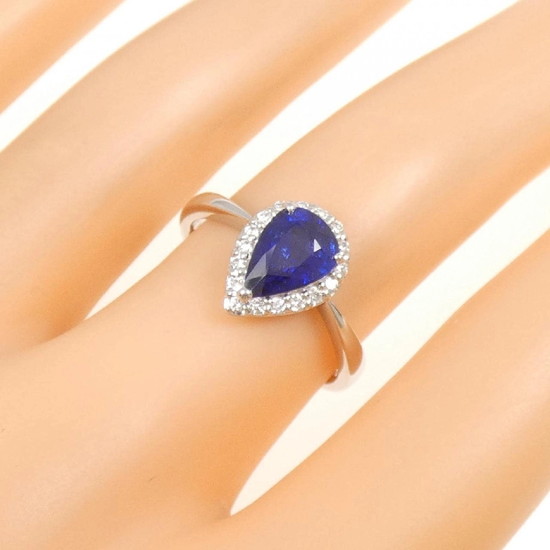 Nhẫn Sapphire PT950 1.34CT - Hàng hiệu Chính hãng 851959