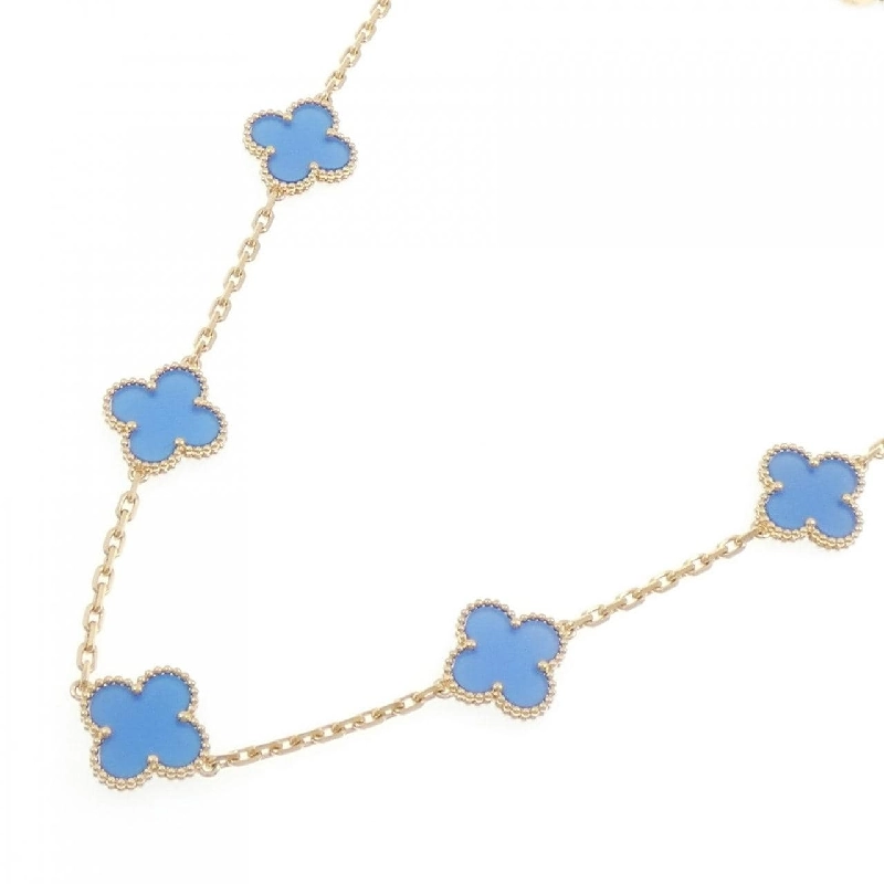 Vòng cổ Van Cleef & Arpels Vintage Alhambra 10 Motif - Hàng hiệu Authentic 842421