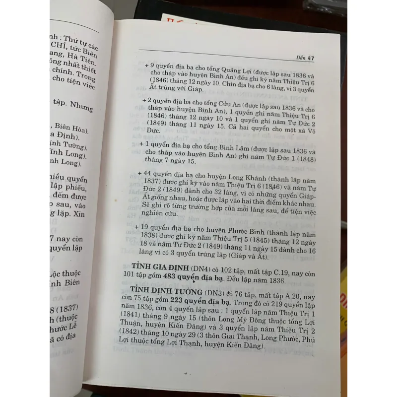 NGHIÊN CỨU ĐỊA BẠ TRIỀU NGUYỄN - NGUYỄN ĐÌNH ĐẦU 354986