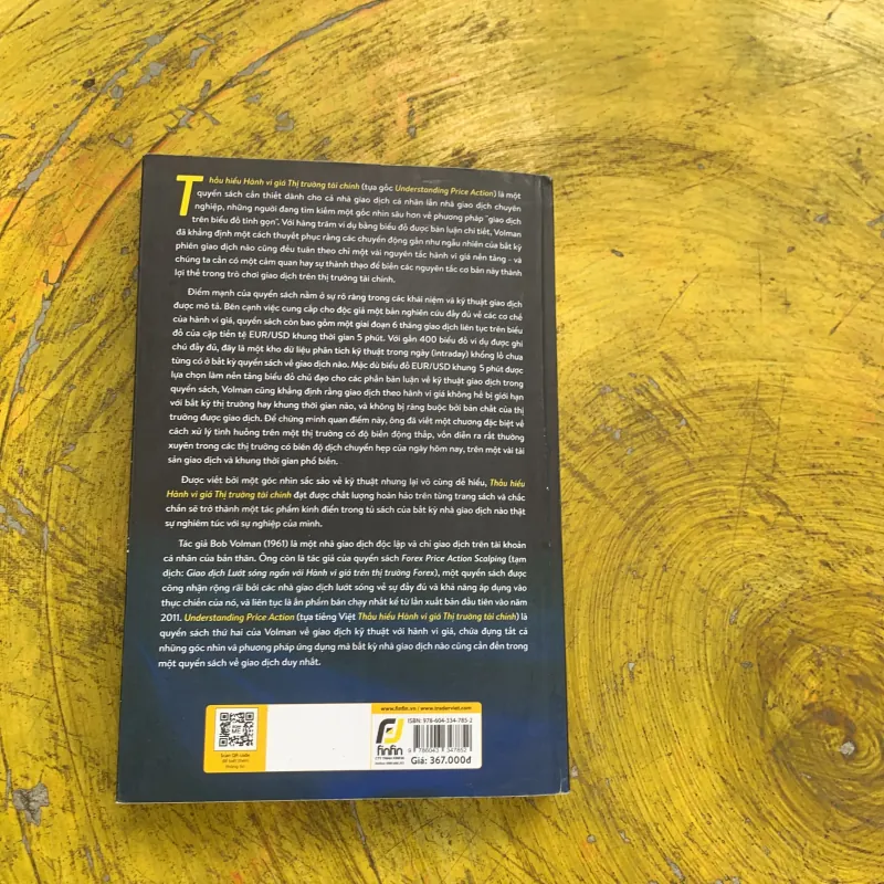 THẤU HIỂU HÀNH VI GIÁ THỊ TRƯỜNG TÀI CHÍNH - chuỗi sách giao dịch thực chiến  753239
