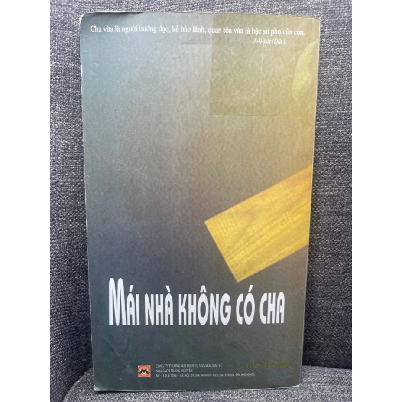 Mái nhà không có cha 2005 mới 70% bẩn nhẹ HPB0805 văn học VN 459522